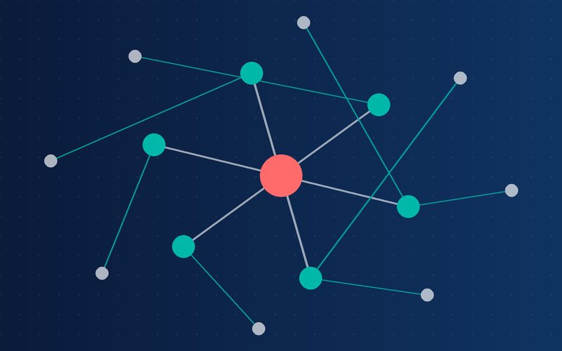 Сеть связанных узлов — карта digital-профессий и переходов между ними